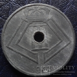 25  центов  1943  Бельгия   (В.10.5)~, фото №3