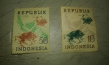 Марки Индонезии 4 шт. 1949 год, фото №5