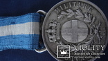 Медаль серебро" За воинскую доблесть", Италия, фото №4