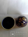 Сувенирное расписное яйцо. Керамика, фото №5