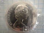 1 доллар Канада 1965 г.в. Серебро.В запайке.Prooflike/UNC, фото №2