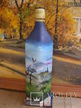 Бутылка с ручной росписью. Чечня, 1990-е., фото №7