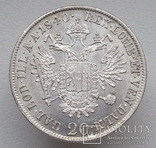 20 крейцеров 1840 г. Австрия, аUNC, серебро, фото №11