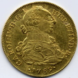 8 Эскудо 1789 года, Испания, г. Лима (Перу), фото №2