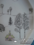Коллекционная тарелка Rosenthal Weihnachten 1986. Художница Линнеа Рут Брюк., фото №4