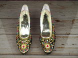 Туфли женские THARA  Бал Маскарад Вышивка  41-й размер Германия, photo number 4