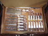 Набор ножей и стейковых приборов Bachmayer Solingen(24 предмета) BM-2580, фото №6