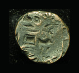 Индия драхма 9 век биллон, фото №2