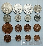 Разменные монеты Австралии разных годов., фото №2