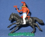 Индеец на лошади с топором не ГДР Hong Kong 1970-е гг, фото №2