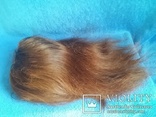 Шиньон из натуральных волос ручной работы  35 см., фото №3