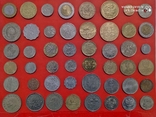 Монеты мира без повторов 48 штук, фото №2