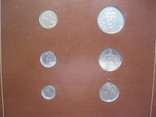 Норвегия набор монет UNC в капсулах на планшете с маркой, запайка, блистер, фото №5
