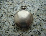 Часы карманные шпиндельные начало XIX века серебро позолота, фото №4