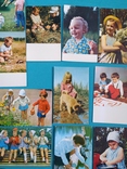 Открытки разные дети 60-70тые. 30 штук, фото №11