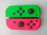 Беспроводные контроллеры Nintendo Switch Joy-Con Pair Neon Green-Pink., photo number 11