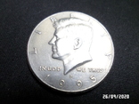 Монета США 50 центов 1995 года, Кеннеди.Half dollar USA, фото №2