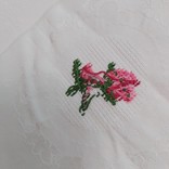 Tablecloth with embroidery * Roses * 225 * 130 cm. Cotton + linen., photo number 8