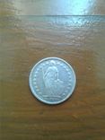 1/2 франка 1920 серебро, фото №2