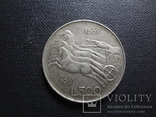 500 лир 1961  Италия серебро    (Ц.2.10)~, фото №3