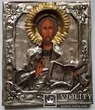 Ікона Ісус Христос, латунь 31х26,5 см, фото №2