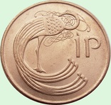 154.Ірландія 1 пенні, 1990, фото №2