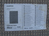 Коврик травичка HAMPEN 133*195 IKEA Cірий  з Німеччини, фото №8
