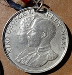 Медаль "Серебр. юбилей Георга V и Кор. Марии" 6.05.1935 г, фото №2