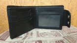 Кожаный кошелёк двойного сложения, numer zdjęcia 3
