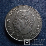 1 крона 1961  Швеция  серебро  (N.2.10)~, фото №3