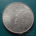 25 центов 2000 Нью Хемпшир   (N.10.1)~, фото №2
