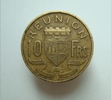 10 франков 1955 г., Реюньон (23), фото №2