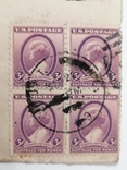 Марки США на конверте, фото №2