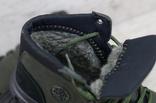 Мужские зимние кожаные ботинки IF12 зел, фото №6
