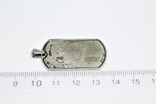 Підвіска-жетон із залізо-кам'яним метеоритом Seymchan, із сертифікатом, фото №7