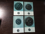 Комплект открыток 1972 Монеты городов Античного Причерноморья, фото №5