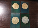 Комплект открыток 1971 Редкие Русские монеты. 16шт, фото №5