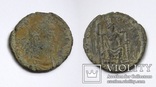Імператор Феодосій І (379-395р.) мідний нуммус - CONCORDIA AVGGG, фото №2