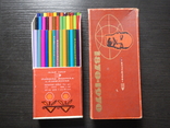 Набор цветных карандашей "Мистецтво" 1870-1970 СССР, новый, фото №7