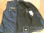 Жилетка Polizei +Justizwache рубашка (большой размер), фото №8