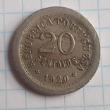 20 centavos 1920 Португалия, фото №2