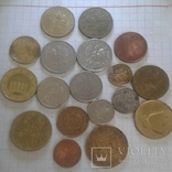 Монети світу 18 штук, фото №3