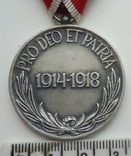 Венгрия 1914-18 гг медаль участника войны для некомбантантов, фото №5