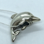 Шарм серебро дельфин, фото №2