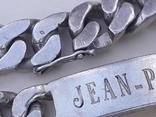 Очень массивный мужской браслет (22 см), серебро, 90 гр. Франция, фото №12