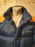 Куртка зимняя. Пуховик NAF NAF нейлон пух-перо p-p L(состояние!), numer zdjęcia 5