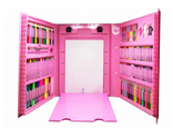 Набор для детского творчества в чемодане из 208 предметов Чемодан творчества Розовый, фото №8