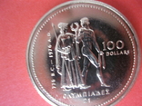 100 долларов Канада 1976 год Олимпийские игры, фото №6