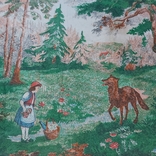Дитячий килимок на дитячу тему *Червона шапочка та сірий вовк* СРСР, фото №2
