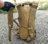 Тактический (городской) рюкзак под гидратор с системой M.O.L.L.E кайот, фото №5
